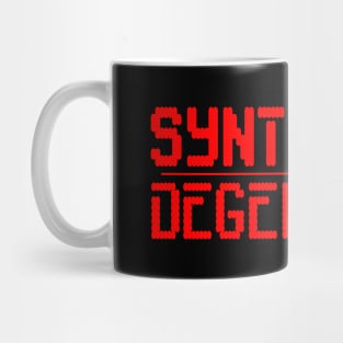 Synthwave Degenerate Mug